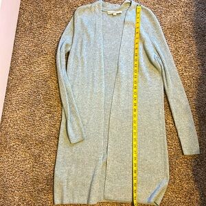 Light blue, long Loft sweater